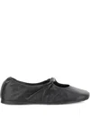 Loewe Women Pebble Ballerina In Nappa Leather