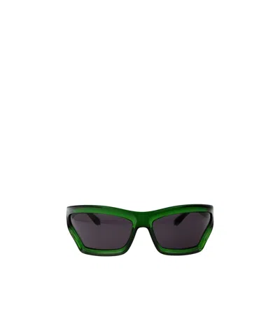Loewe Geometric Frame Sunglasses In Black