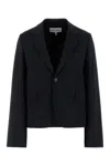 Loewe Giacca In Lana Blu Notte  Donna