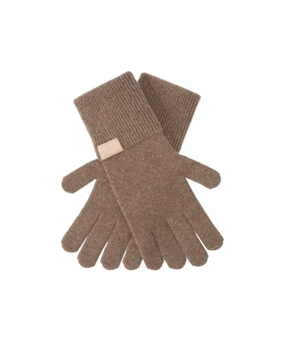 Loewe Gloves In Cashmere In Sand