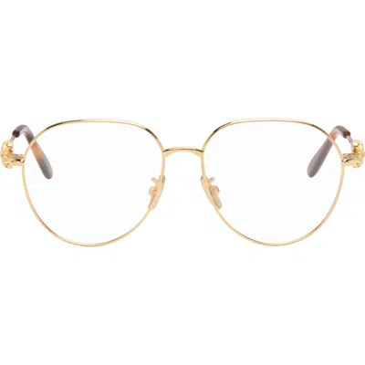 Loewe Gold Anagram Glasses
