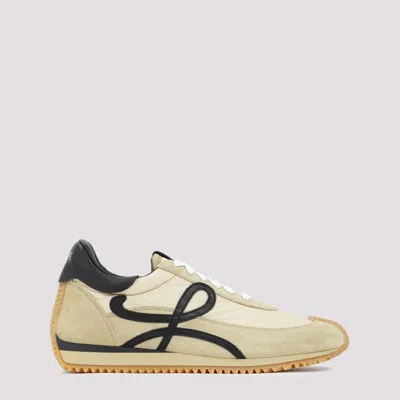 Loewe Gold Black Flow Runner Sneakers In Multi