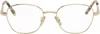 Loewe Gold Slim Glasses In Gold