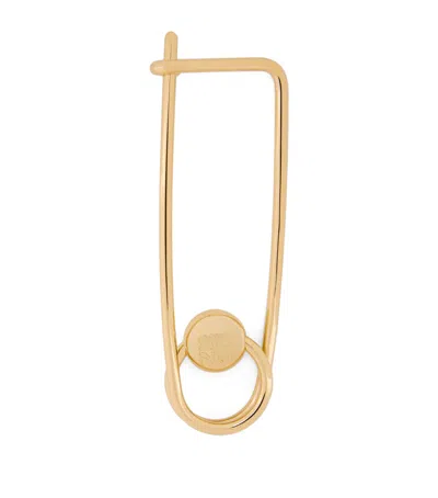 Loewe Gold-tone Safety Pin Charm