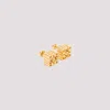 Loewe Anagram Cube Stud Earrings In Golden