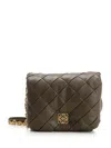 Loewe Puffer Goya In Pleated Shiny Nappa Lambskin
