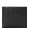 Loewe Grained Leather Puzzle Edge Wallet In Black