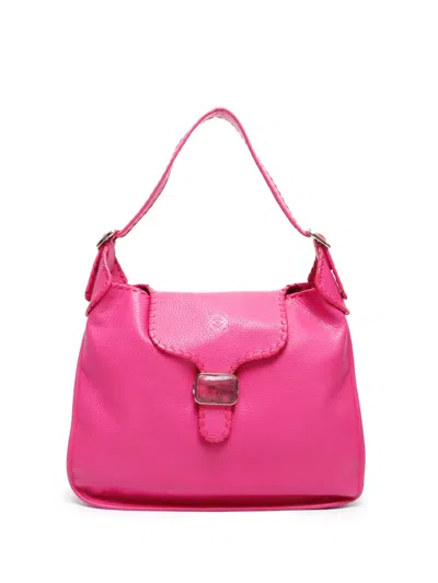 Pre-owned Loewe Granada Shoulder Bag In Pink