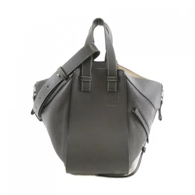 Pre-owned Loewe Gray Leather Shoulder Bag ()