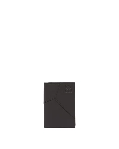 Loewe Gray Puzzle Bifold Card Holder In Gray Grigio   #626262