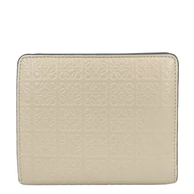 Pre-owned Loewe Grayish Leather Wallet (bi-fold) ()