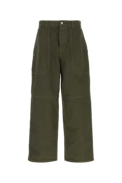 Loewe Green Cargo Trousers