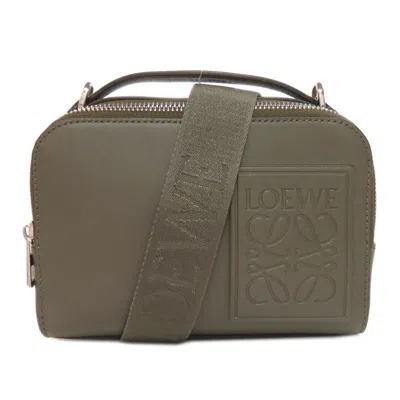 Pre-owned Loewe Green Khaki Shoulder Bag ()
