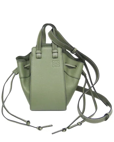 Loewe Green Leather Handbag (authentic Pre-loved)