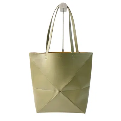 Pre-owned Loewe Green Leather Handbag Tote Bag ()