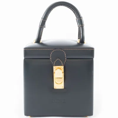 Pre-owned Loewe Green Leather Handbag Vanity Bag ()