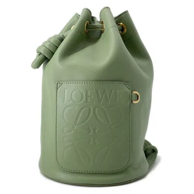 Pre-owned Loewe Green Leather Shoulder Bag ()