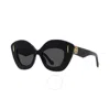 Loewe Anagram 48mm Small Cat Eye Sunglasses