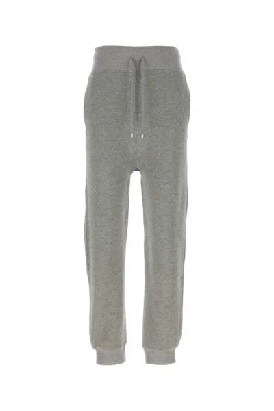 LOEWE GREY COTTON BLEND JOGGERS