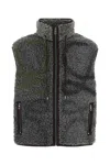 Loewe Men Grey Eco Fut Vest In Blue
