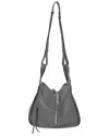Loewe Grey Leather Small Hammock Bag (authentic Pre-loved) In Gray