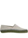 Loewe Grey Suede Espadrilles In Multi