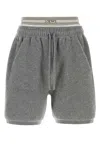 Loewe Bermuda Shorts With Elastic Waistband And Pockets In Gray