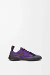 Loewe Suede Grip Sneakers Pull Tab Rubber Sole In Multi
