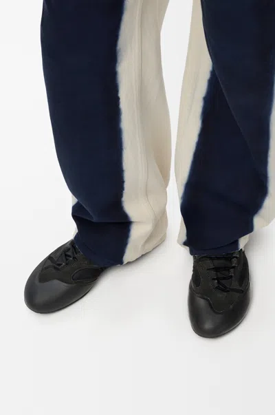 Loewe Grip Sneaker In Nylon And Suede Size: 46 For Man In Black
