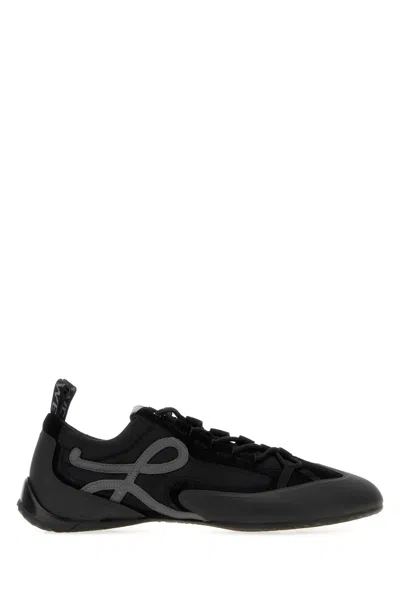 Loewe Grip Sneakers Breathable Flexible Lightweight Design In Black