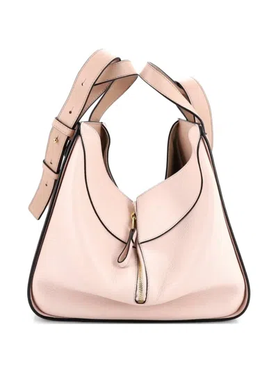 Pre-owned Loewe Hammock Bag Leather Small Shoulder Bag In Pink