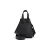 Loewe Calfskin Hammock Shoulder Bag In Black