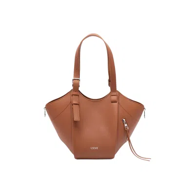 Pre-owned Loewe Hammock Flip Bag 'squirrel' | Tan | Women's Size Onesize In Brown