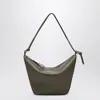 Loewe Hammock Mini Leather Shoulder Bag In Green