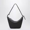 Loewe Hammock Mini Leather Shoulder Bag In Black