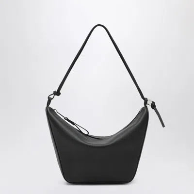 Loewe Hammock Hobo Mini Bag In Black