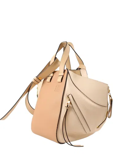 Pre-owned Loewe Hammock Leather Handbag In Pink
