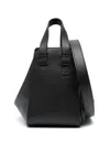 Loewe Womens Black Hammock Small Leather Shoulder Bag In Black