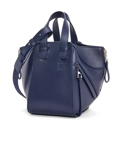 Loewe Hammock Logo Single Shoulder In Black