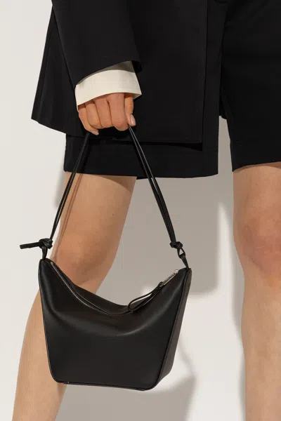 Loewe ‘hammock Mini' Hobo Bag In Black