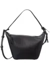 Loewe Hammock Mini Leather Hobo Bag In Black