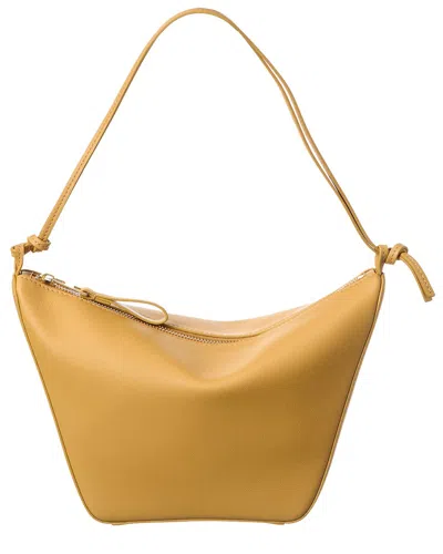 Loewe Hammock Mini Leather Hobo Bag In Brown