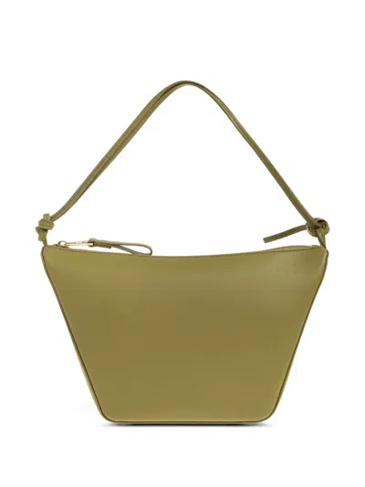 Loewe Hammock Shoulder Bag In Green