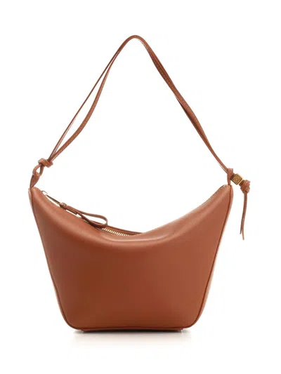 Loewe Hammock Shoulder Bags Brown
