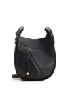 Loewe Hammock Slice Handbags Black