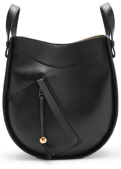 Loewe Hammock Slice Leather Cross-body Bag