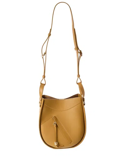 Loewe Hammock Slice Leather Hobo Bag