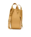 Loewe Hammock Slice Bag In Shiny Calfskin In Yellow