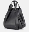 Loewe Womens Black Hammock Small Leather Shoulder Bag In Black