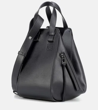 LOEWE HAMMOCK SMALL LEATHER SHOULDER BAG,P00339198